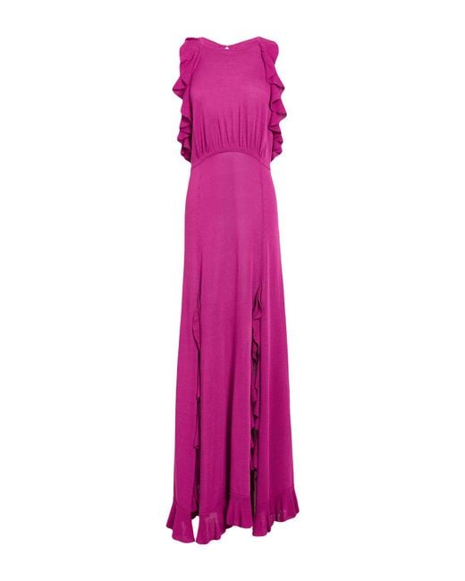 Twinset Purple Maxi Dresses