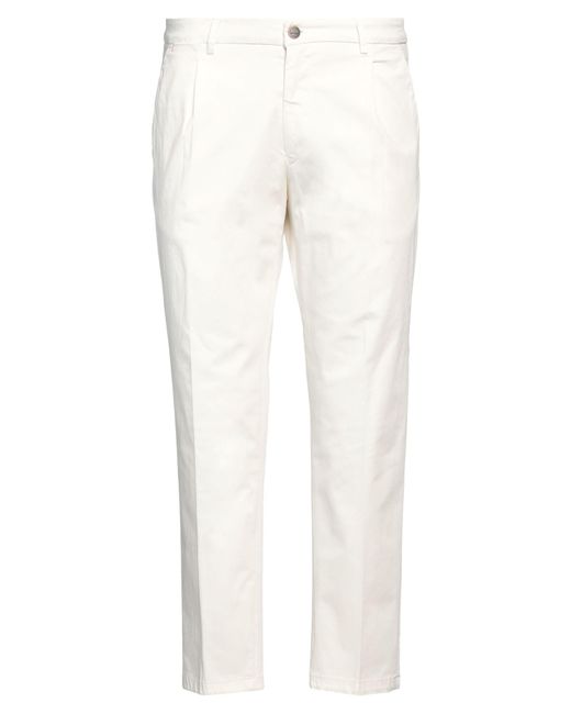 BERNESE Milano White Trouser for men