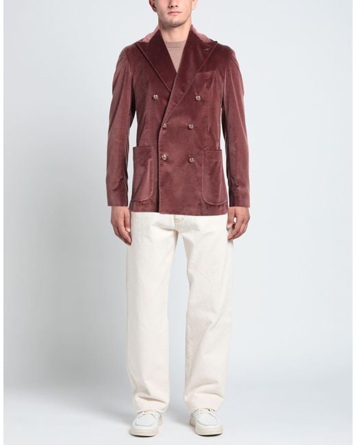 Tagliatore Red Blazer for men