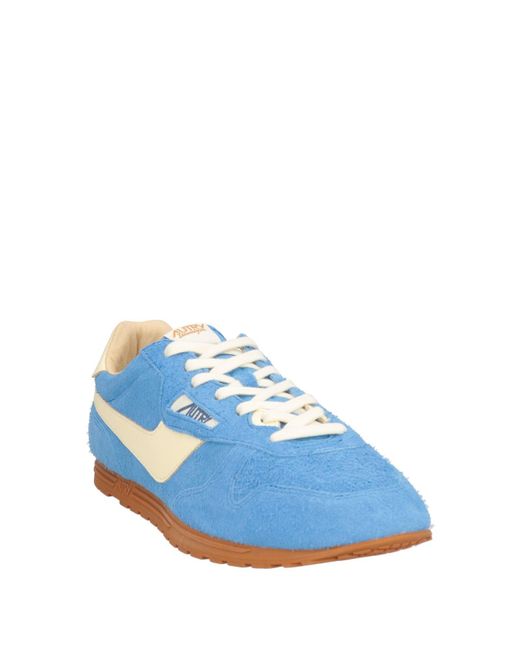 Autry Blue Azure Sneakers Leather for men