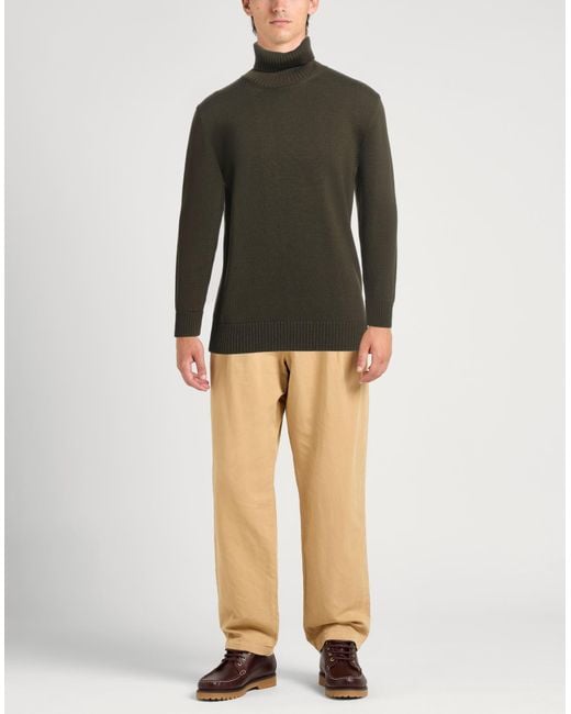 Altea Green Turtleneck for men