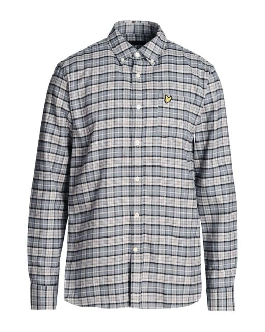 Camicia di Lyle & Scott in Blue da Uomo