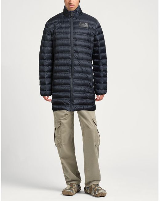 EA7 Blue Puffers for men