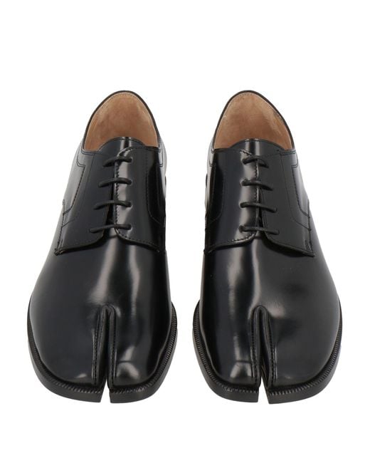 Maison Margiela Black Lace-up Shoes