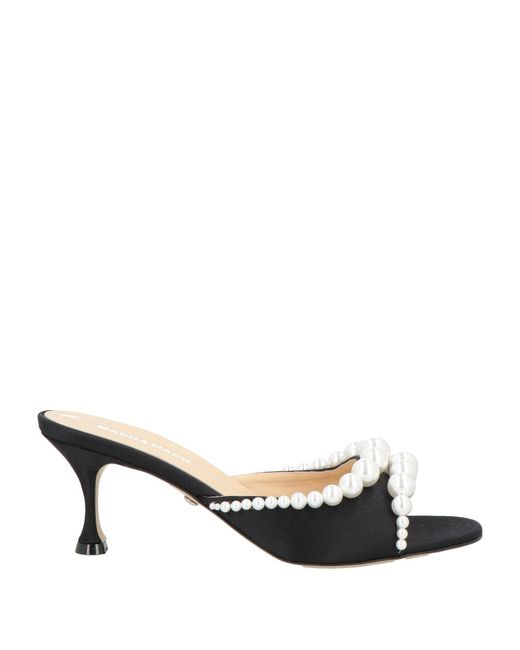 Mach & Mach Black Sandals
