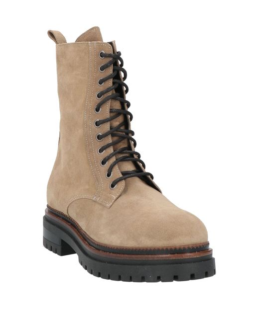 72DAV Brown Ankle Boots
