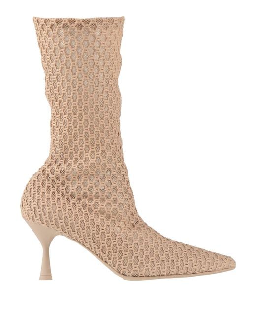 Agl Attilio Giusti Leombruni Natural Ankle Boots Textile Fibers