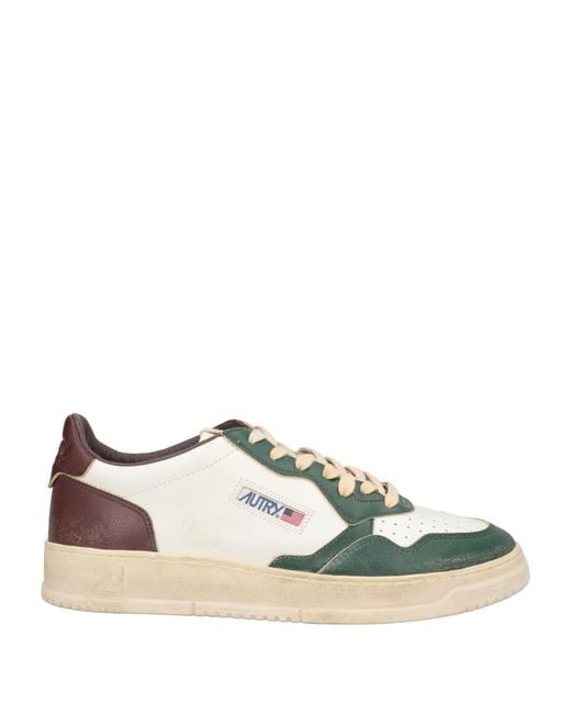 Autry White Sneakers Leather for men