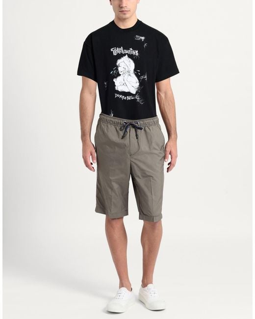 DOMREBEL Black T-Shirt Cotton for men