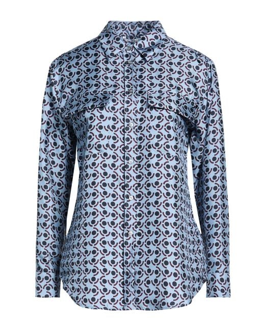Caliban Blue Slate Shirt Silk