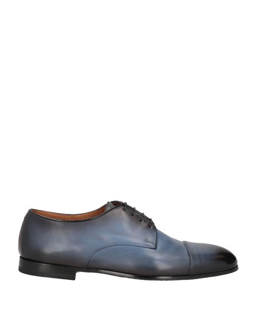Doucal's Blue Lace-up Shoes for men