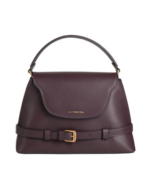 La Martina Purple Handbag