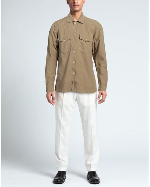 Camicia di Bl'ker in Natural da Uomo