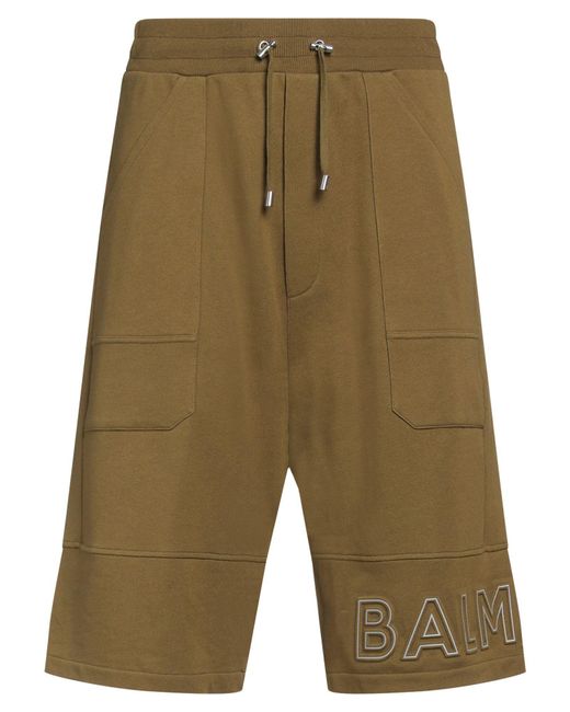 Balmain Green Trouser for men