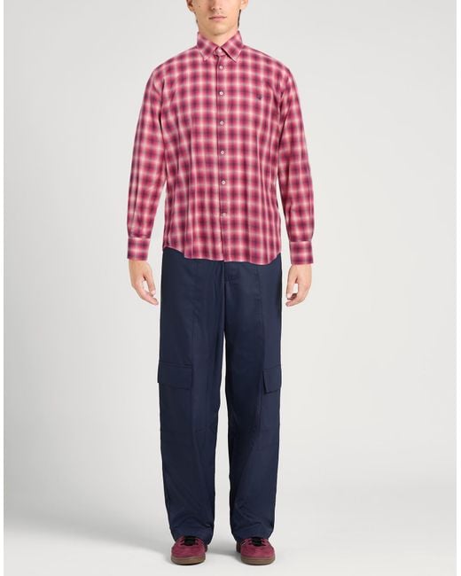 Brooksfield Pink Shirt Cotton for men