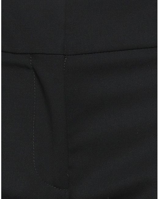 Patou Black Pants Virgin Wool, Elastane