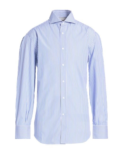 Brunello Cucinelli Blue Shirts for men