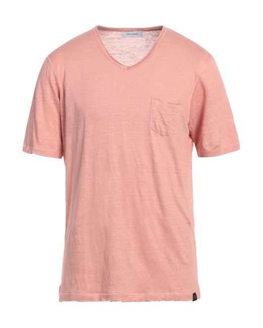 Gran Sasso Pink T-shirt for men