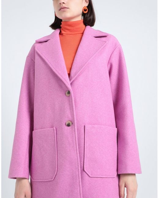 Pieces Pink Coat