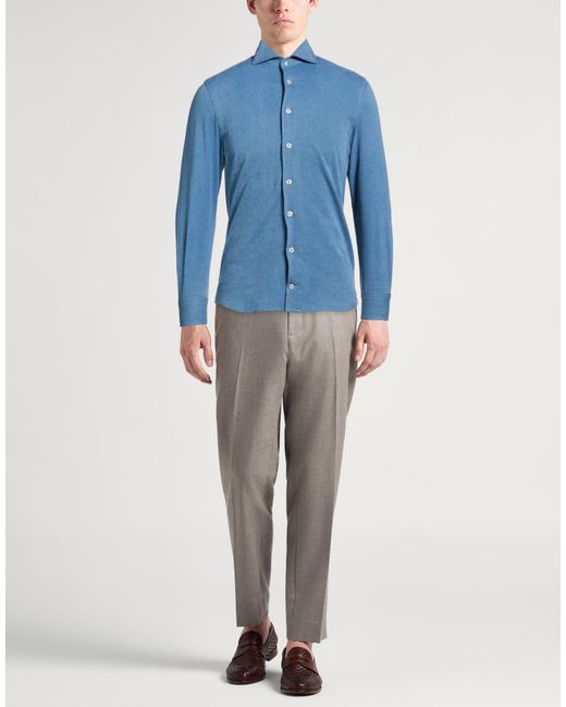 Aurélien Blue Shirt for men