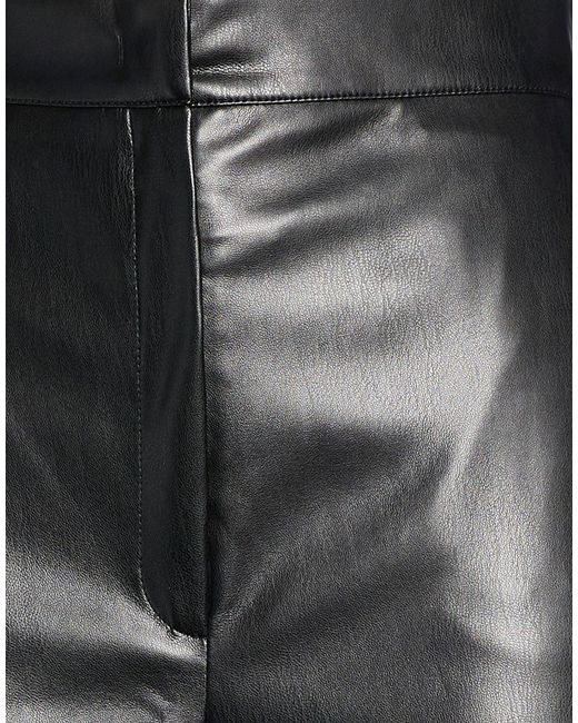 Marella Black Pants Polyester, Polyurethane