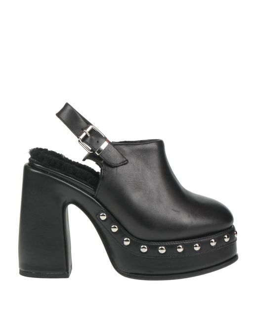 Cult Black Mules & Clogs