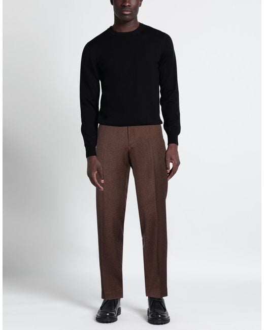 Incotex Brown By Slowear Pants Virgin Wool for men