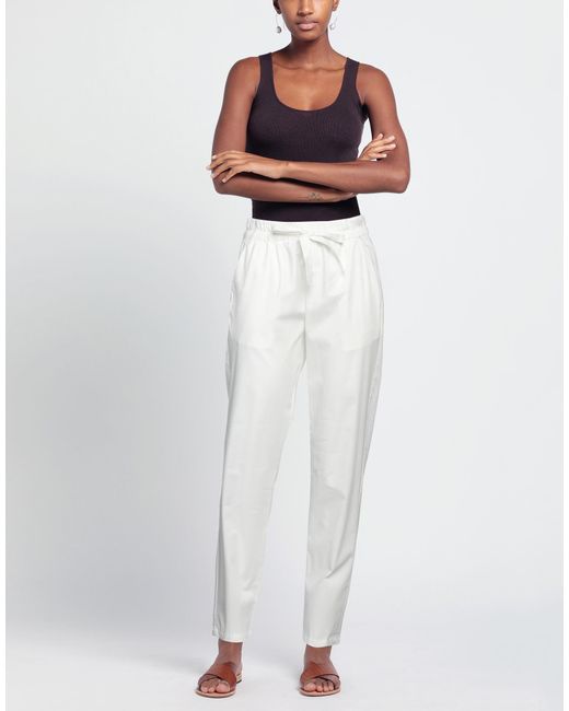 Alpha Studio White Trouser