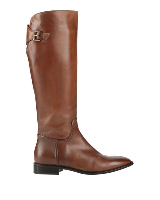 Le Pepe Brown Boot Leather