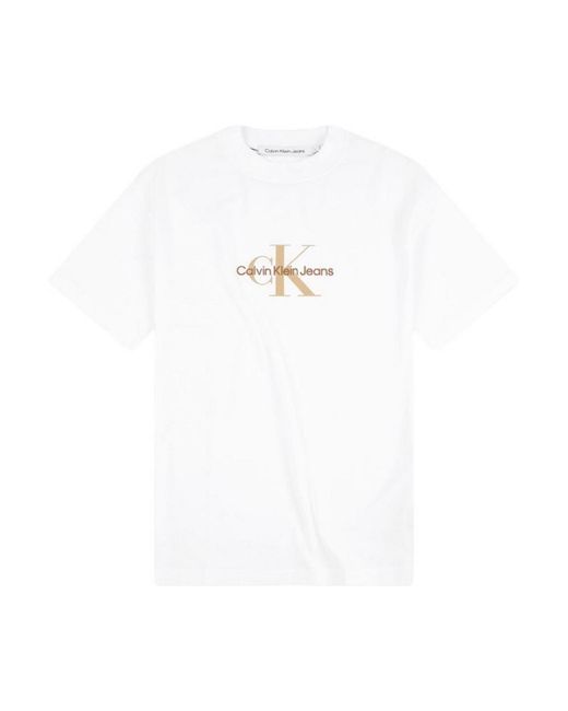 Calvin Klein T-shirts in White für Herren