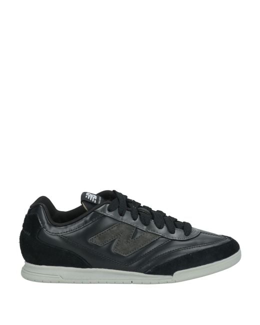 New Balance Black X Junya Watanabe Sneakers Leather, Textile Fibers