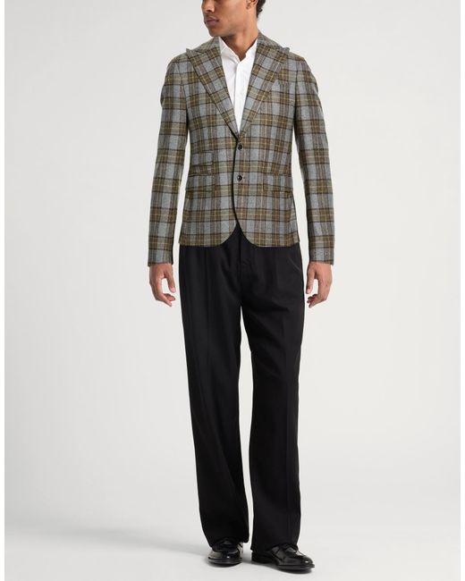 L.b.m. 1911 Green Blazer for men