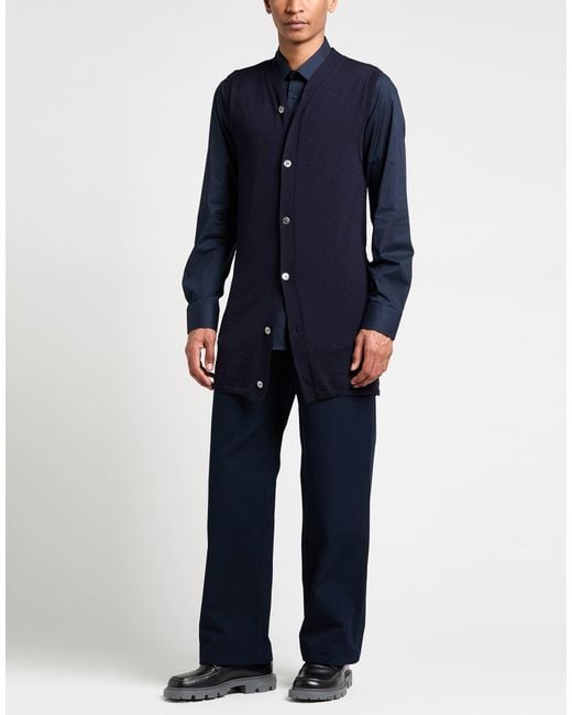 Comme des Garçons Blue Cardigan for men