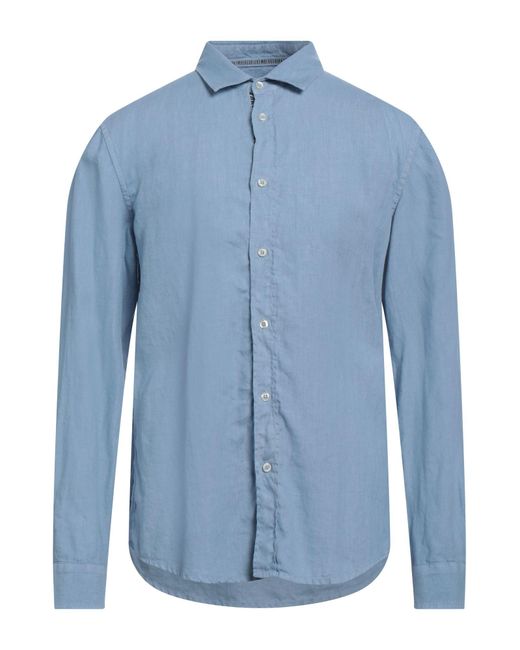 Bikkembergs Blue Shirt for men