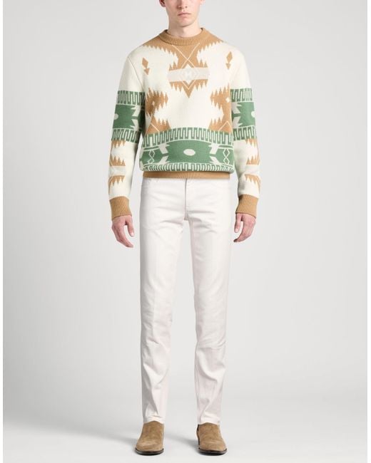 Trussardi White Pants for men