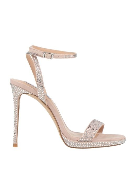 Steve Madden White Sandals