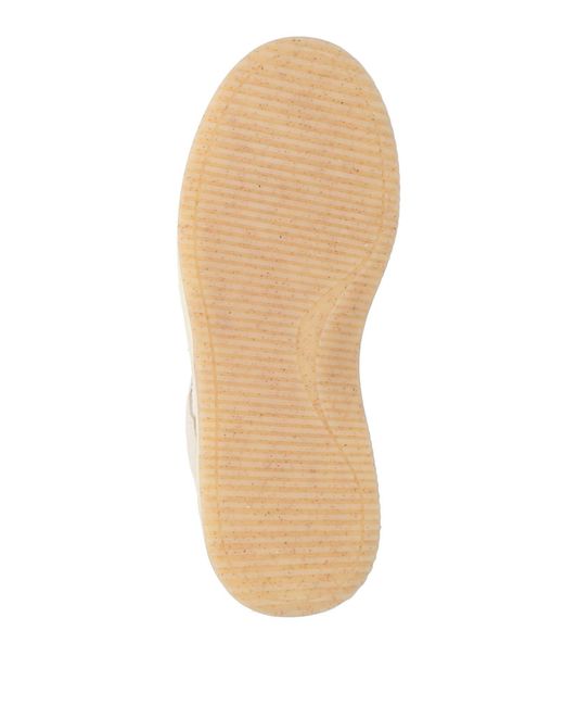 Rag & Bone Natural Sneakers Leather, Textile Fibers