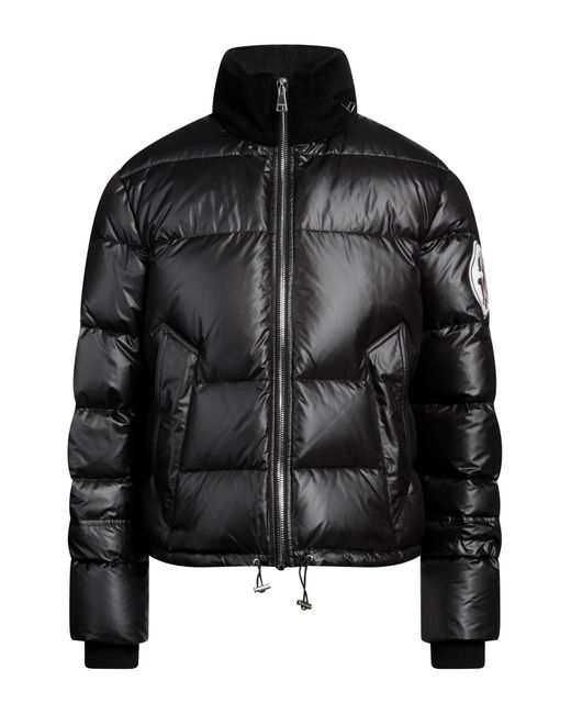 Roberto Cavalli Puffer in Black for Men Lyst UK