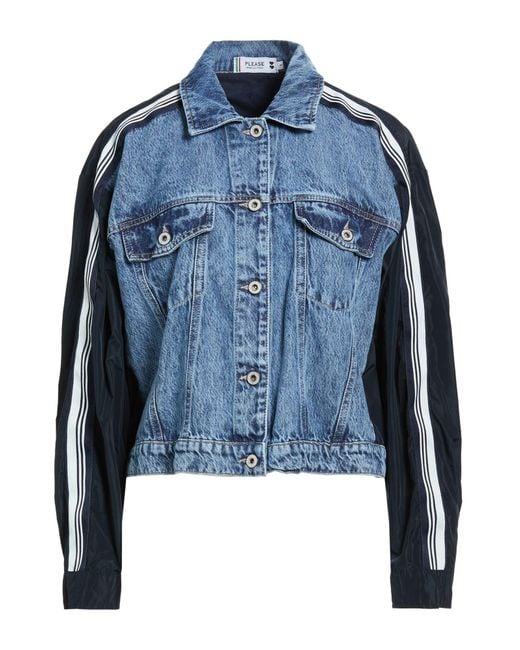 Please Blue Jacket Cotton, Lyocell