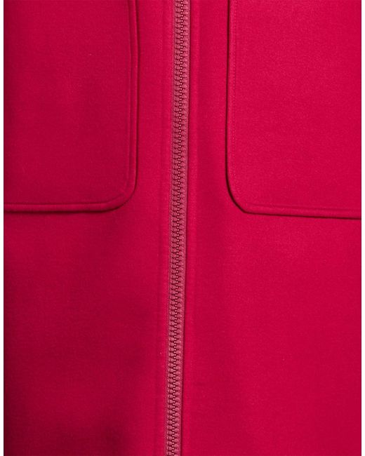 Herno Red Coat Wool