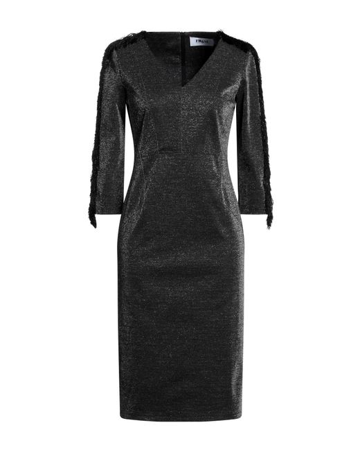 Frase - Francesca Severi Black Midi Dress