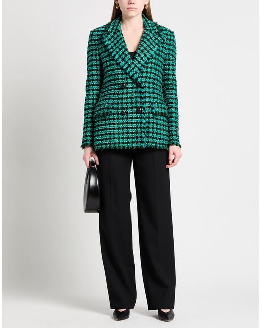 MSGM Green Blazer