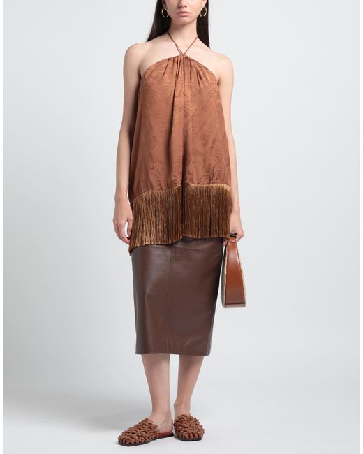 SIMONA CORSELLINI Brown Top