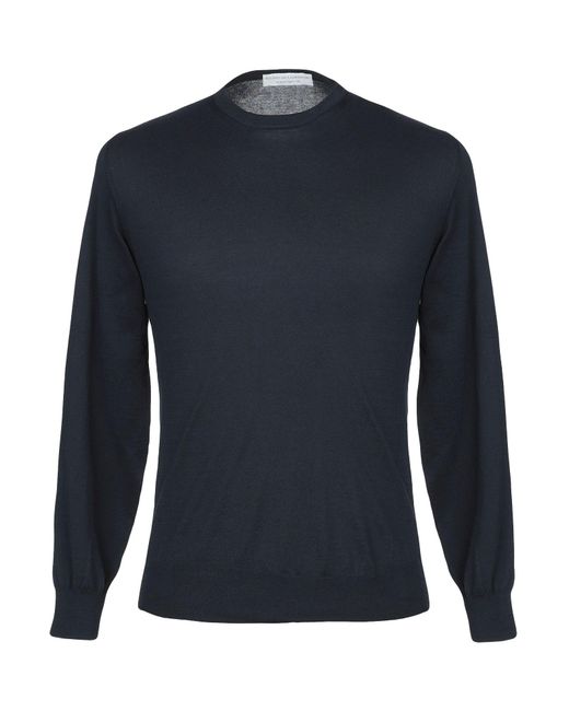 FILIPPO DE LAURENTIIS Blue Sweater for men