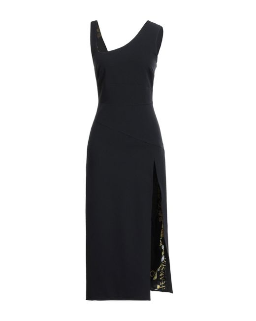 Vestido Midi Versace Jeans Couture de color Black
