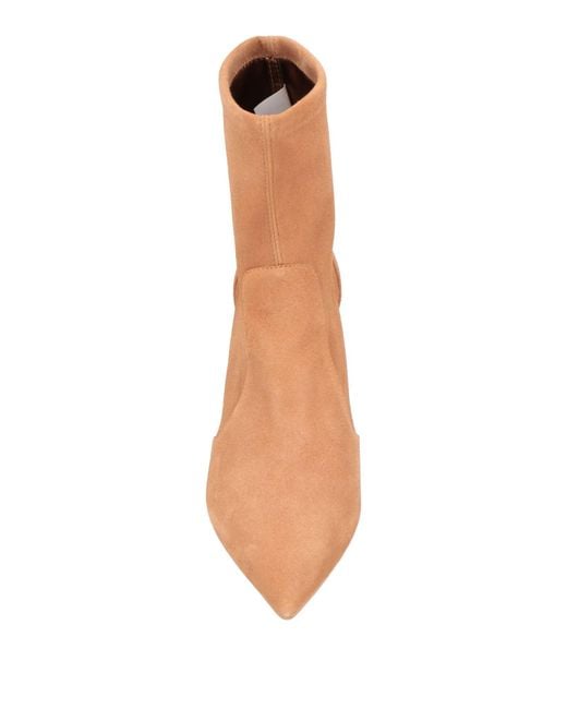 Stuart Weitzman Brown Ankle Boots