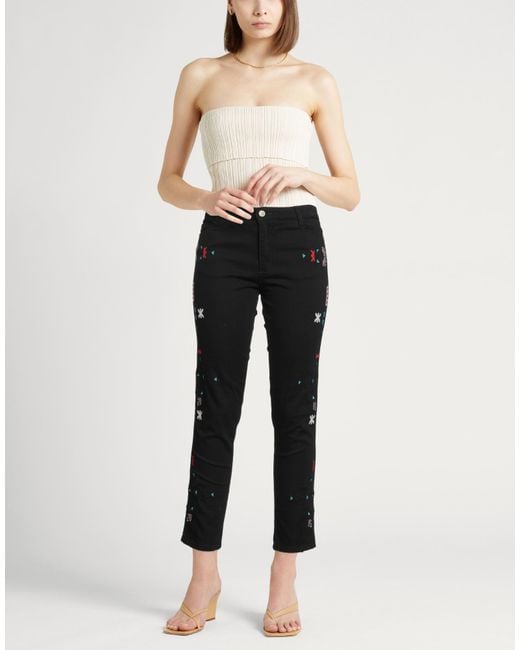 Ermanno Scervino Black Jeans