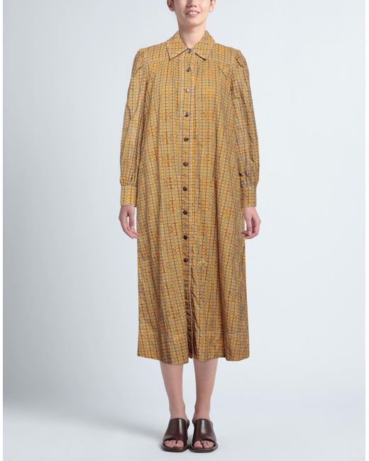 Vestito Midi di Tory Burch in Natural