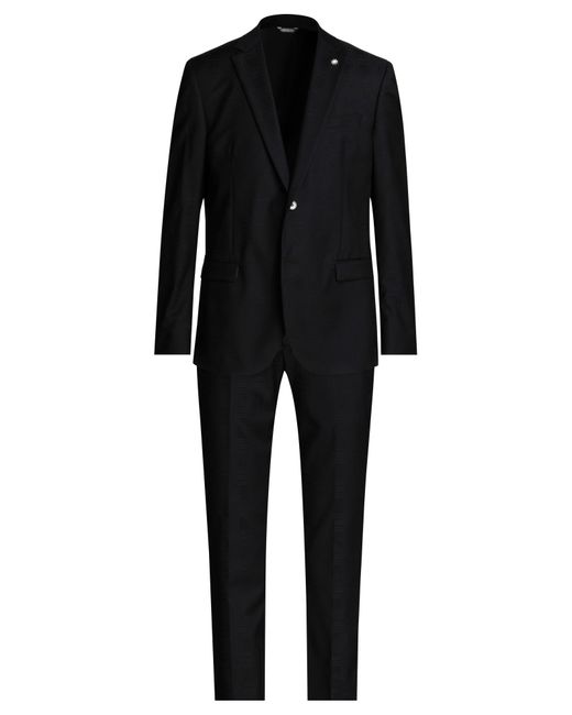 Manuel Ritz Black Suit for men