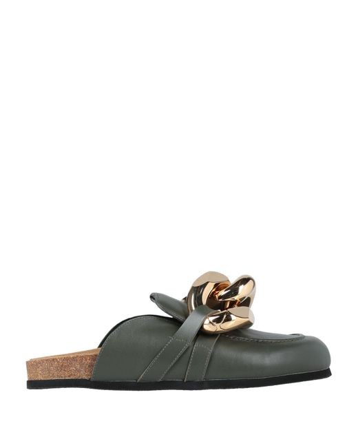 J.W. Anderson Green Mules & Clogs